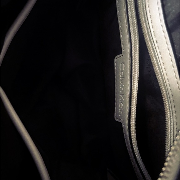 Calvin Klein Light Gray Satchel - Picture 10 of 16